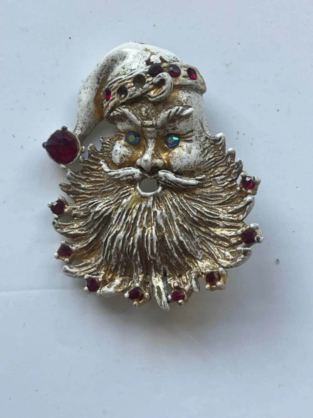 Christmas Santa Brooch